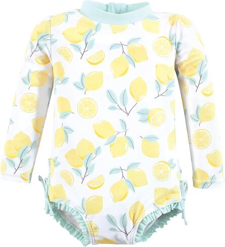 بدلة سباحة للأطفال الصغار Rashguard من Hudson Baby Baby، مقاس 9-12 شهرًا in Kuwait