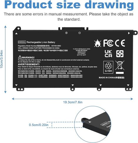 Futurebatt 1F22N 15.2V 60Wh New Laptop Battery Replacement for Dell Alienware M15 M17 R1 G7 7590 7790 G5 5590-D2783W D2743B D2865B D2863W D2842W D2843W Series 0HYWXJ HYWXJ 0JJPFK JJPFK in Kuwait