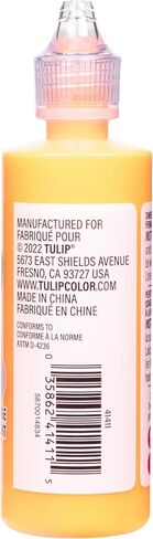 TULIP Dimensional Fabric Paint 29021  Dfpt 4Oz Glow Gray, 4 Fl Oz (Pack of 1), As Detailed in Kuwait