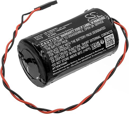Zenander 3.6V MV-100005111 LS33600-CN1 9A-100005111 Battery Replacement for Cameron Nuflo MC-III Plus Flow Analyzers MC-II Plus MC-III Plus EXP Flow Analyzer MC-II Plus EXP in Saudi Arabia