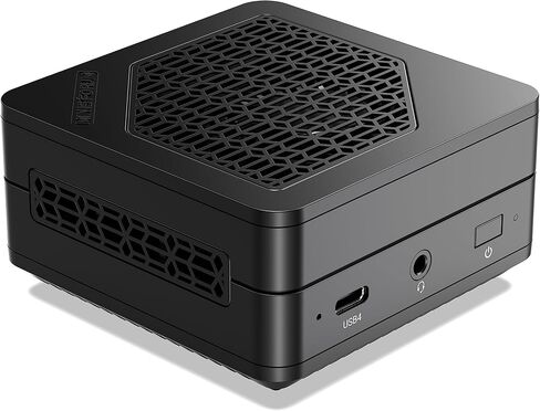 MINISFORUM Mercury EM680 Mini PC AMD Ryzen 7 6800U 32GB LPDDR5 6400MHz 512GB PCIe4.0 SSD AMD Radeon 680M كمبيوتر صغير، WiFi 6E/BT5.2، 1 × فتحة بطاقة TF / 2x USB4/1 x HDMI/3X USB3.2 in Kuwait