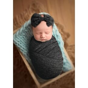 Newborn Photography Props Wrap Cloth Newborn Photography Wrap Blanket for Baby Boys Girls Posing Photo Shoot Props