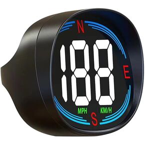 Heads Up Display for Cars H2 ，Digital Speedometer GPS HUD，GPS Speedometer with Speed Compass MPH ，Plug and Play Universal All Cars