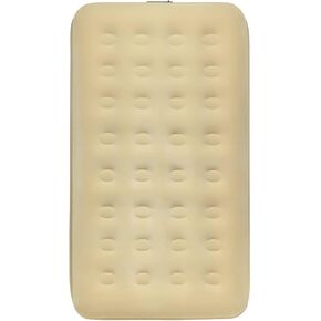 Simpli Comfy Queen EZ Bed Self-Inflating Air Mattress with Built-in Frame, Pump and Wheeled Case, Blow Up Inflatable Rolling Air Bed on Wheels