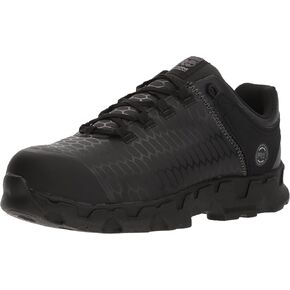 Timberland PRO Men's Powertrain Sport Alloy Toe SD+ Industrial Boot, black, 11 M US