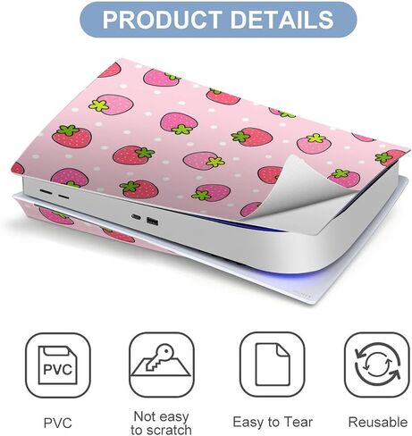 Shark Blue Big Mouth 5 Skin Console and Controller Accessories Cover Skins Anime Vinyl Cover Sticker Full Set for 5 Disc Edition in Saudi Arabia