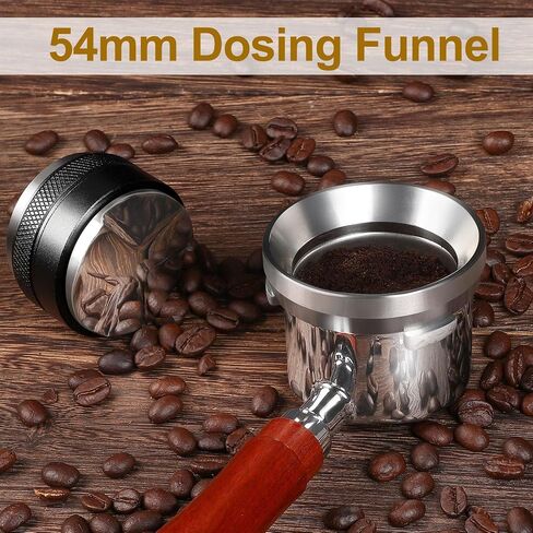 51mm Coffee Distributor & Tamper,Dual Head Coffee Leveler Fits for 51mm Breville Portafilter, Adjustable Depth 6MM Espresso Hand Tampers in Saudi Arabia