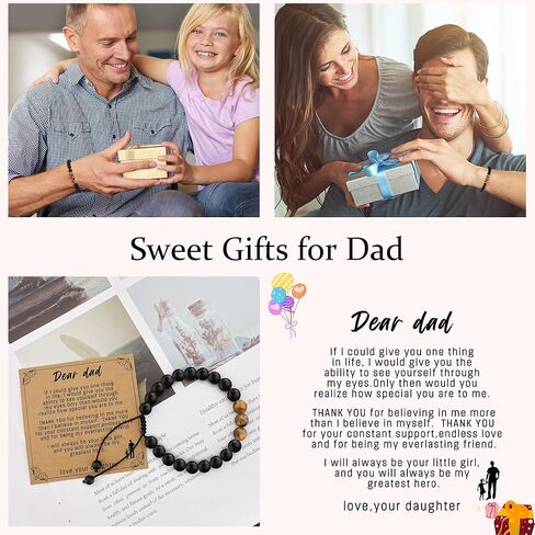 NANOOER Cross رجالي أساور هدايا للرجال الأب الجد الزوج الأب الصديق الابن رجل الأب يوم الذكرى السنوية عيد الشكر هدايا عيد الميلاد للرجال أفضل الهدايا للرجال له in Kuwait