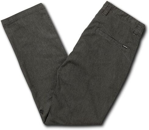 بنطال Frickin Modern Fit Stretch Chino للرجال من Volcom، فحمي منقط 1، 33 عرض × 30 طول in Saudi Arabia