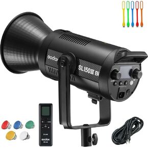 Godox SL300IIIBI Bi-Color LED Monolight Continuous Lighting 330W 2800-6500K 90,500 Lux for Studio and Film TV Production