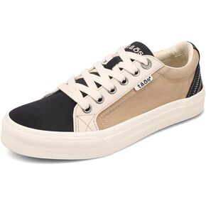 Taos Plim Soul Women's Sneaker-Stylish Platform Sneaker with Curves & Pods Removable Footbed, Arch Support, Classic Design for Everyday Fashion, All Day Comfort Beach Multi 7.5 (M) US