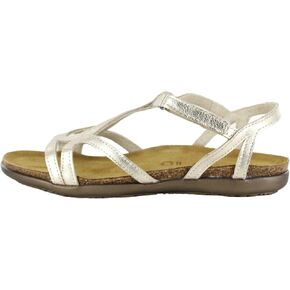 NAOT Footwear Women’s Dorith Sandal with Cork Footbed and Arch Support Footbed - Adjustable Sandal With Backstrap - Comfort and Support – Lightweight and Perfect for Travel - Narrow to Medium Fit