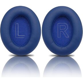 Replacement Earpads for Anker Life Q20 Headphones,Compatibel Anker Life Q20,Q20BT,Q20+ Replacement Ear Pads,Upgraded Ear Covers with Soft Protein Leather,Optimized Noise Isolation Memory Foam(Black)