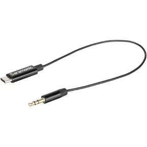 سارامونيك 3.5 ملم ذكر TRS الى USB-C ستيريو او ميكروفون احادي وكابل محول صوت 9 انش (22.86 سم) (SR-C2001) in Kuwait