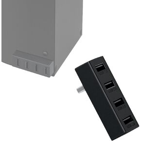 Mcbazel 4 منافذ USB Hub 2.0 لـ Xbox Series S، ملحقات محول توسيع موزع USB المحمولة عالية السرعة المتوافقة مع وحدة تحكم Xbox Series S فقط - أبيض in Kuwait