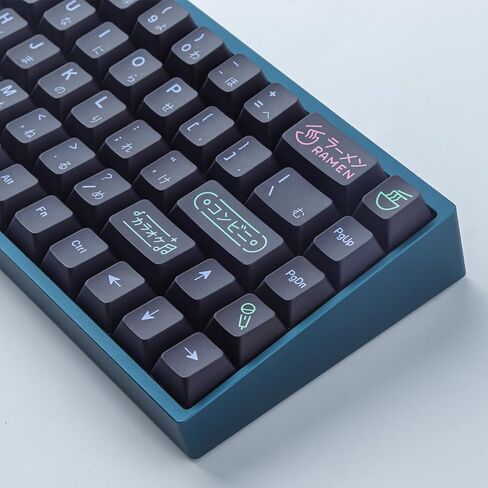 JOMKIZ Keycaps, 136 Keys Dye Sublimation Cherry Profile Keycaps Custom Keycap Set for Cherry MX Switches Mechanical Keyboards in Saudi Arabia