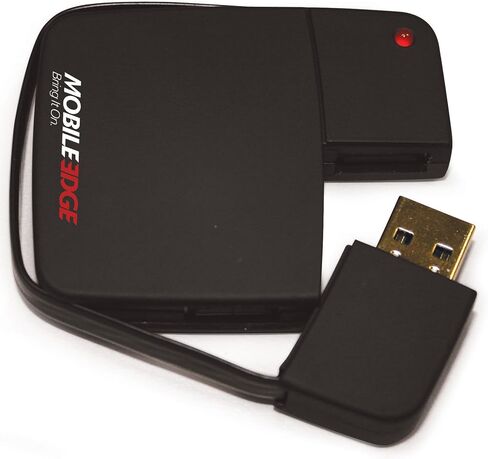 حامل صغير 4 منافذ USB 2.0 من Mobile Edge مع موصل دائري in Saudi Arabia