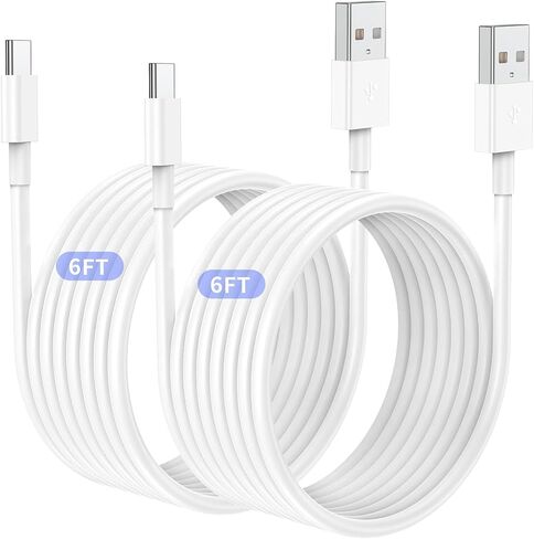 كابل Carplay بطول 3 أقدام / 6 أقدام لهواتف iPhone 15 Pro Max/15 Plus/15 Pro/15، سلك شاحن USB A إلى USB C طويل، iPad Pro 12.9/11، 10th Gen Air 5th/ 4th Gen، iPad Mini 6th Gen Car Charging كابل 3/6 قدم in Kuwait