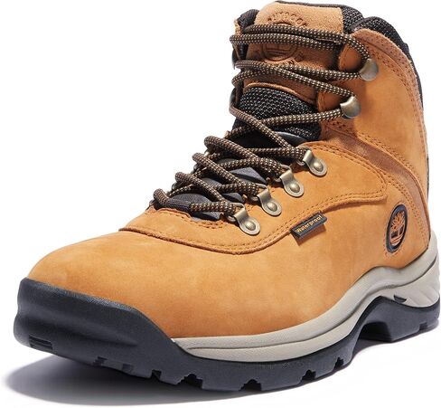 حذاء المشي لمسافات طويلة White Ledge Mid للرجال من Timberland مقاوم للماء، بني-جديد 2024، 11.5 in Kuwait