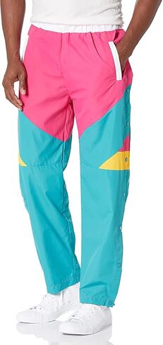 Funny Guy Mugs Tear Away Pull On Pants - Post-Surgery Snap Button Tearaway Elastic Waist Pants - Retro Windbreaker Pants in Kuwait