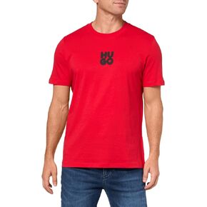HUGO Men's Sprayed Logo Jersey Short Sleeve T-Shirt