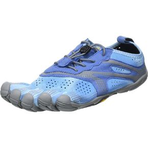 Vibram Women's V Running Shoe, Black/Yellow/Purple, 41 EU/9-9.5 US