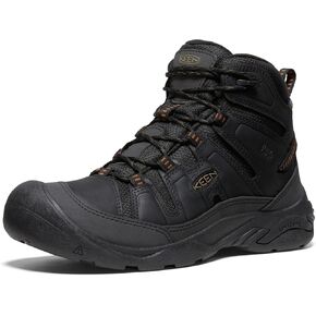 KEEN Men's Circadia Mid Height Comfortable Waterproof Hiking Boots, Canteen/Curry, 11.5