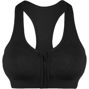 AKAMC Women's Removable Padded Strappy Sports Bra Yoga Tops Activewear for Women