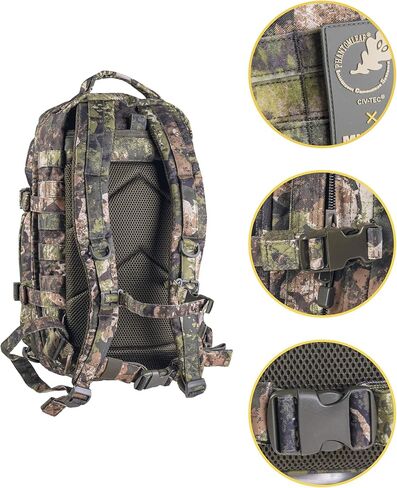 Mil-Tec Military Army Patrol Molle Assault Pack Tactical Combat Rucksack Backpack in Saudi Arabia