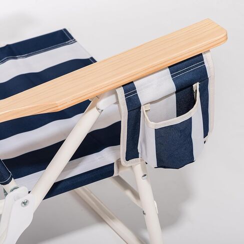 كرسي Margaritaville Business & Pleasure Co Manana - كرسي الشاطئ على الظهر، مستلق بشكل مسطح، خفيف الوزن ومحمول، جيب تبريد معزول، Last Mango Green Marg in Kuwait