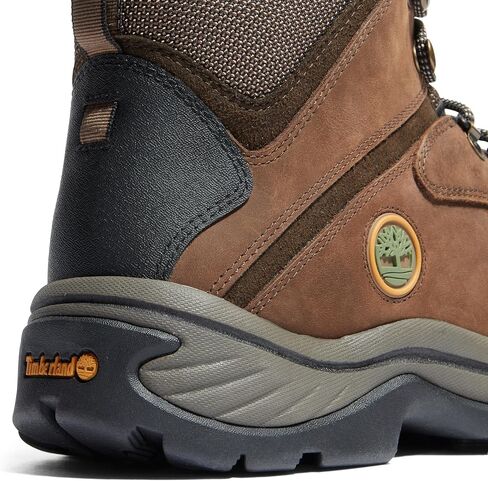 حذاء المشي لمسافات طويلة White Ledge Mid للرجال من Timberland مقاوم للماء، أسود-جديد 2024، عرض 11.5 in Saudi Arabia