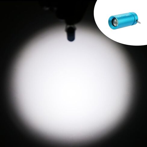 LIGHTFE UV MINI 01D Blacklight Flashlight 365nm keychain lamp, suitable for pet urine stains, stains, minerals, fluorescent agent detection, and currency art identification, etc in Saudi Arabia