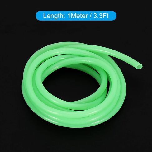 PATIKIL Glow Tube Deep Sea Fishing, Soft Silicone Luminous Tube Angling Glow in The Dark Tubing Sleeve Fishing Tool in Saudi Arabia