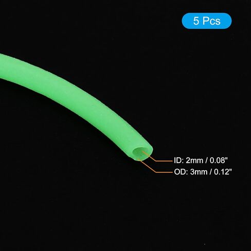 PATIKIL Glow Tube Deep Sea Fishing, Soft Silicone Luminous Tube Angling Glow in The Dark Tubing Sleeve Fishing Tool in Saudi Arabia