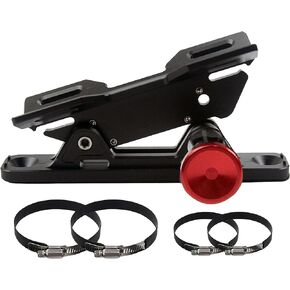 KANGIKX Car Fire Extinguisher Mount Bracket, UTV Aluminum Quick Release Fire Extinguisher Mount Holder Compatible with Jeep Truck Polaris Ranger Cam-Am X3