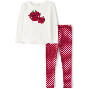 Gymboree Girls and Toddler Long Sleeve Shirt and Legging Set