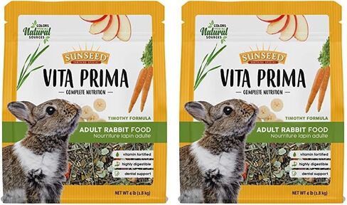 Sunseed Vita Prima غذاء الأرانب البالغ للتغذية الكاملة، 8 رطل، الموديل: 59772 in Kuwait