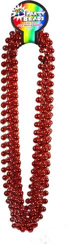 Windy City Novelties 12-Pack Mardi Gras 33" inch Necklace | Shiny Purple-Green-Gold Beads for Tossing in Saudi Arabia