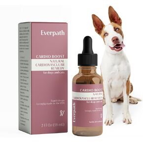 2024 Everpath Upgraded Adrenal Support for Dogs & Cats - 2 Fluid Ounces/60mls | USA Made | Alleviates Cushing’s Symptoms | Balances & Supports Optimal Adrenal Function | Natural Solution for Pets