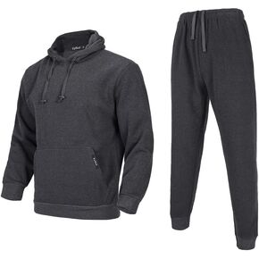 Men's Tracksuit 2 Piece Sweatsuit Set Long Sleeve Pullover Athletic Suit Sweatpants Casual Sport Jogging Suits With Pockets