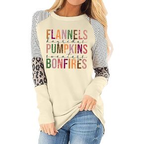 Thankful Grateful Blessed Shirts Women Thanksgiving Pumpkin T-Shirt Fall Tshirt Raglan Sleeve Top Tees