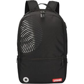UNIKER Graffiti Backpack for School,Casual Daypack,Designer Laptop Backpack for 15.6 Inch Laptop