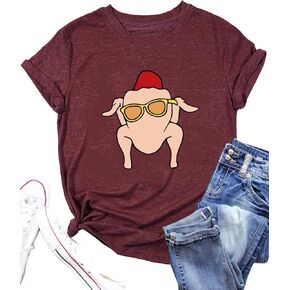 Thanksgiving Shirt Women Turkey Gravy Beans and Rolls T Shirt Funny Graphic Short Sleeve Tee Tops