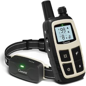 【Humane】 Dog Shock Collar - 3500FT Dog Training Collar with 209 Levels of Control 5 Training Modes, Rechargeable E-Collar for Dogs with Remote IPX7 Waterproof for All Breeds Sizes 8-130 lbs