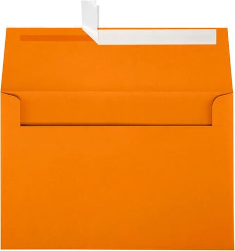 مظاريف دعوة LUXPaper A10 | قشر واضغط | 6 بوصة × 9 1/2 بوصة | منتصف الليل الأسود | 80 رطل. نص | 50 الكمية in Kuwait