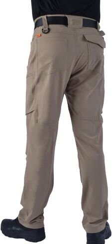 POWERTHREE Men's 4 Way Stretch Outdoor Cargo Pants All Season with Multi Pocket Work Pant for Work Utility M919 in Saudi Arabia
