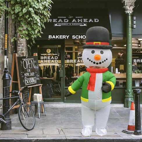 Tangcii Inflatable Christmas Costume Adult Funny Blow Up Halloween Inflatable Gingerbread Man Tree Costumes Snowman Suit in Kuwait