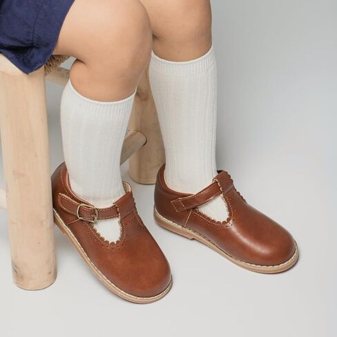 ISINSER حذاء أكسفورد كلاسيكي للفتيات الصغيرات فستان الأميرة ماري جين للحفلات بعقدة على شكل فيونكة وأحذية زي المدرسة in Kuwait