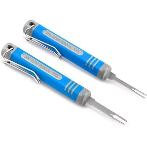 JRready ST5253 Automotive Terminal Removal Tool Kit-Car Pin Extractor Tool Set-Double Pin Extractor-Terminal Release Tool Suitable for AMP Superseal 1.5, Metri Pack, MX150 Connector
