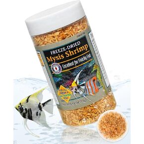 San Francisco Bay Brand Asf71720 Freeze Dried Mysis Shrimp For Fresh And Saltwater Fish, 48Gm
